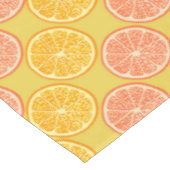 オレンジサマーマスタード テーブルクロス (アングル)