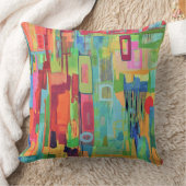 オレンジサンシャイン20 x 20ポリ装飾用クッション クッション (ブランケット)