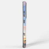 オレンジサンセットオンオーシャンサイドカリフォルニアビーチ SAMSUNG GALAXYケース (右側面)