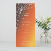 オレンジサンセットダイヤモンドスパイダーウェブ フラット4コース メニュー (スタンド正面)