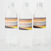 オレンジサンセットファミリー懇親会引用文名タグ ペットボトルラベル (ボトル)