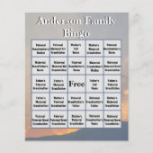 オレンジサンセットマウンテンフォトファミリービンゴ (正面)