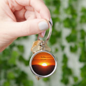 オレンジサンセット キーホルダー (手)