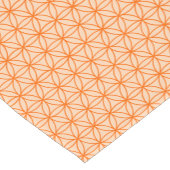 オレンジサーキュララインデザイン ショートテーブルランナー (コーナー)