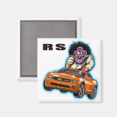 オレンジシェビーカマロRSマグネット マグネット (正面/裏面)