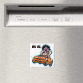 オレンジシェビーカマロRSマグネット マグネット (インサイチュ (食洗機))