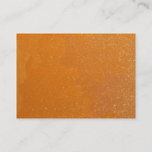 オレンジシトラスウォーターカラー宿泊施設 エンクロージャーカード (裏面)