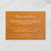 オレンジシトラスウォーターカラー宿泊施設 エンクロージャーカード (正面)