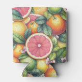 オレンジシトラスエレガントウォーターブライダルシャワー 缶クーラー (裏面)