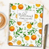 オレンジシトラスサマーフローラレシピブック ノートブック