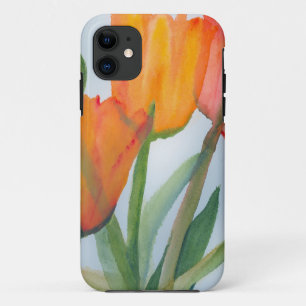オレンジシトラスチューリップ iPhone 11 ケース