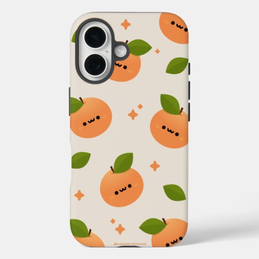 オレンジシトラスフルーツ Case-Mate iPhoneケース (裏面)