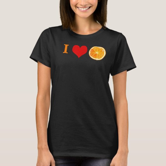 オレンジシトラスフルーツ Tシャツ (正面)