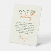 オレンジシトラスリトルかわいこちゃんファミリートラディショナル 台座サイン (正面)