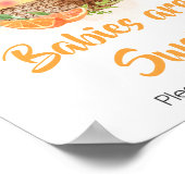 オレンジシトラスリトルかわいこちゃんベビーズアリー ポスター (角)