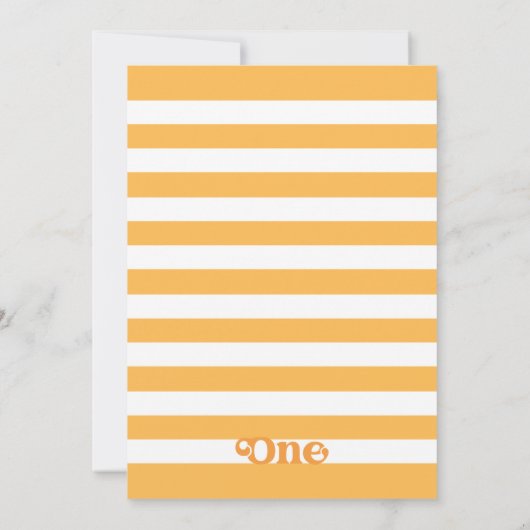 オレンジシトラスリトルかわいこちゃんワンサンデー 招待状 (裏面)