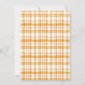 オレンジシトラス結婚式招待状 招待状 (裏面)