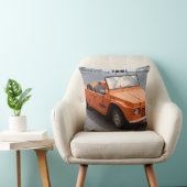 オレンジシトロエンメハリ クッション (椅子)