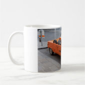 オレンジシトロエンメハリ コーヒーマグカップ (左)