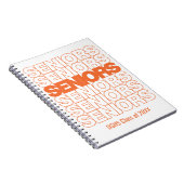 オレンジシニア高齢者ノートブック ノートブック (右側)