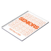 オレンジシニア高齢者ノートブック ノートブック (左側)