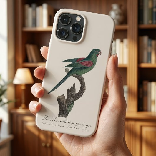 オレンジシノビインコ Brotogeris jugularis Case-Mate iPhoneケース
