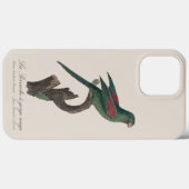 オレンジシノビインコ Brotogeris jugularis Case-Mate iPhoneケース (裏面 (横))