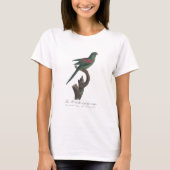 オレンジシノビインコ Brotogeris jugularis Tシャツ (正面)