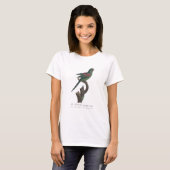 オレンジシノビインコ Brotogeris jugularis Tシャツ (正面フル)
