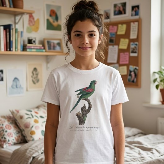 オレンジシノビインコ Brotogeris jugularis Tシャツ