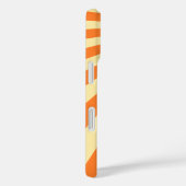 オレンジシャーベット日が差すこと「名前を追加」 Case-Mate iPhoneケース (裏面 / 右)