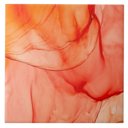 オレンジシャーベット タイル (正面)