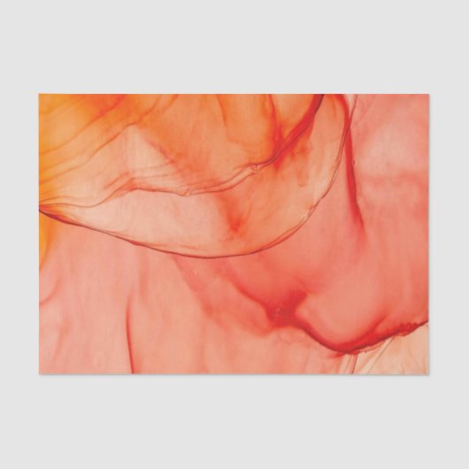 オレンジシャーベット 薄葉紙 (正面)