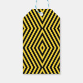 オレンジショベル建築をテーマにしたキッド誕生日 ギフトタグ (裏面)