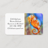 オレンジシーホース喜び 名刺 (正面)