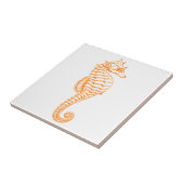 オレンジシーホース タイル (側面)