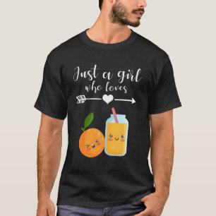 オレンジジおもしろいュースシャツオレンジジュースラバーギフト Tシャツ