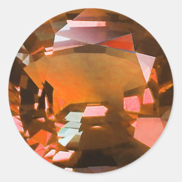 オレンジジェム ラウンドシール