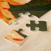 オレンジジグソーアルストロエメリアパズル ジグソーパズル (側面)