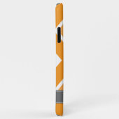 オレンジジグラデーショングザグ山形模様 Case-Mate iPhoneケース (裏面/右)