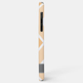 オレンジジグラデーショングザグ山形模様 Case-Mate iPhoneケース (裏面/左)