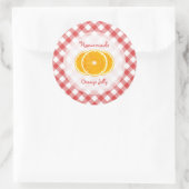 オレンジジャムゼリー ラウンドシール (バッグ)