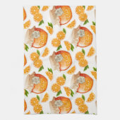 オレンジジャム キッチンタオル (縦)
