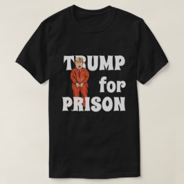 "オレンジジャンプスーツの切札が付いている刑務所のための切札" Tシャツ