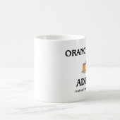 オレンジジュースの常習者 コーヒーマグカップ (中央)