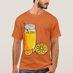 オレンジジュース果汁飲料 Tシャツ