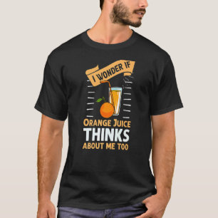 オレンジジュース機ジューサー飲料ミックスフレッシュメーカー Tシャツ