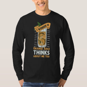 オレンジジュース機ジューサー飲料ミックスフレッシュメーカー Tシャツ