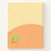 オレンジジュース箱 ノートブック (裏面)