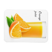 オレンジジュース マグネット (横)